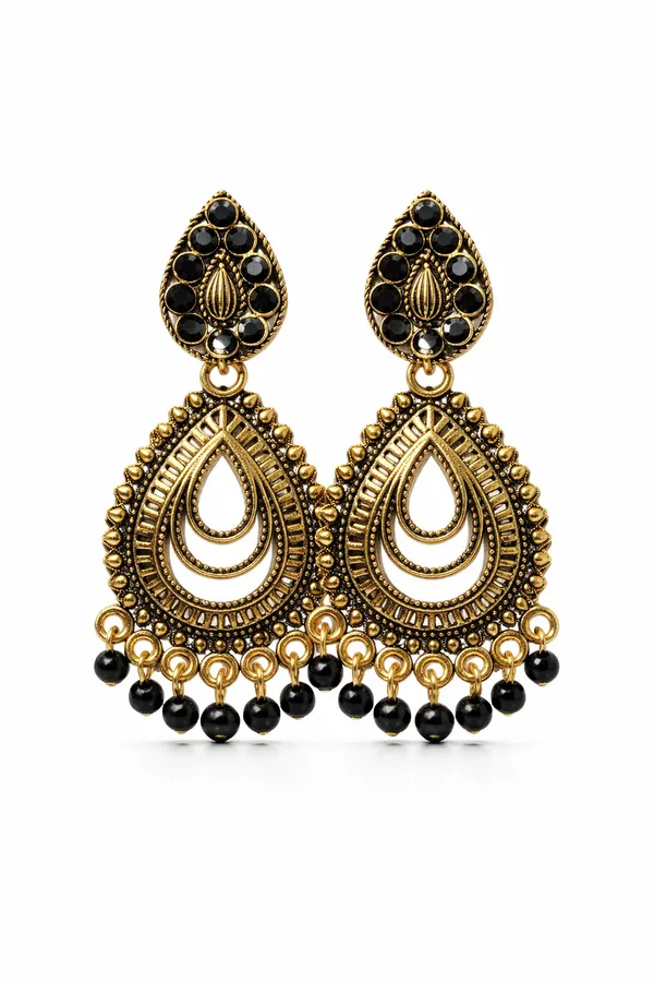 Antique_Gold_Aura_Antique_Teardrop_Jhumkas_Earrings_For_Women